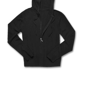 short zip hoodie