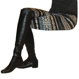 tribal print fleece leggings are great for the gypsy ecclectic look that is a hot trend