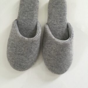 cream slippers